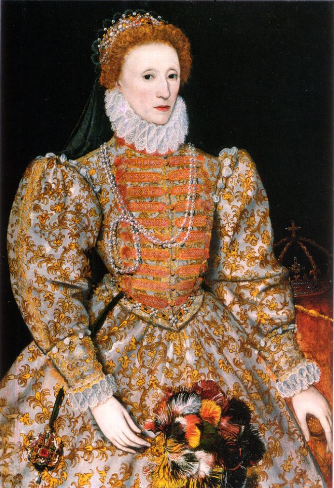 Élisabeth Ire par un artiste inconnu, vers 1575
